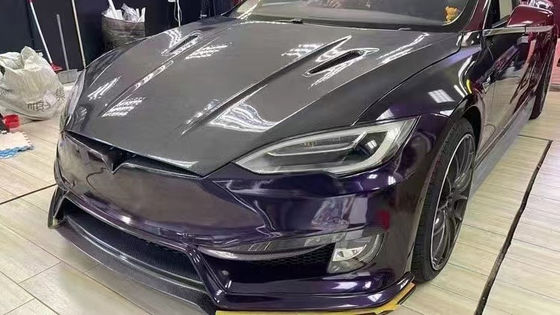 طراز S Tesla كيس جسم 2017 - 2019 محرك غطاء المصد الخلفي
