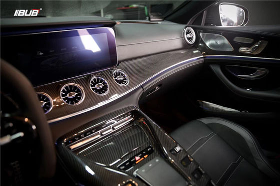 قطع غيار السيارات لمرسيديس AMG GT50 GT53 GT63 كربون الألياف الداخلية AMG GT50 GT53 GT63 كربون ألياف مركز لوحة التحكم