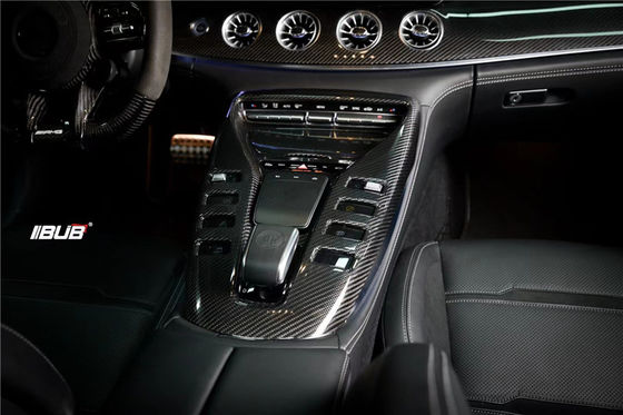 قطع غيار السيارات لمرسيديس AMG GT50 GT53 GT63 كربون الألياف الداخلية AMG GT50 GT53 GT63 كربون ألياف مركز لوحة التحكم