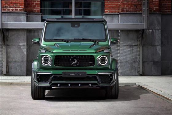قطع غيار السيارات لميرسيدس W464 G500 G63 مجموعة الجسم W464 G500 G63 تحديث TOPCAR نمط الجبهة والخلفية المصد الكاميرا
