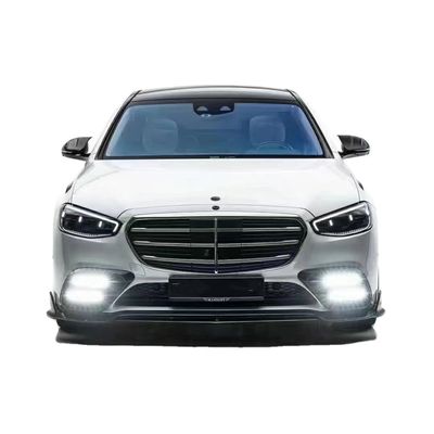 لشركة مرسيدس W223 مجموعة جسم W223 S450L S500 S580 مجموعة جسم ألياف الكربون W223 تحديث MSY النمط مجموعة جسم ألياف الكربون