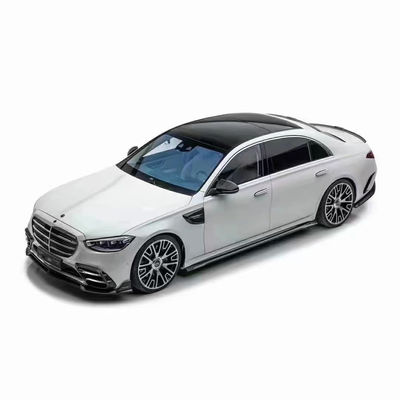 لشركة مرسيدس W223 مجموعة جسم W223 S450L S500 S580 مجموعة جسم ألياف الكربون W223 تحديث MSY النمط مجموعة جسم ألياف الكربون