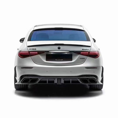 لشركة مرسيدس W223 مجموعة جسم W223 S450L S500 S580 مجموعة جسم ألياف الكربون W223 تحديث MSY النمط مجموعة جسم ألياف الكربون