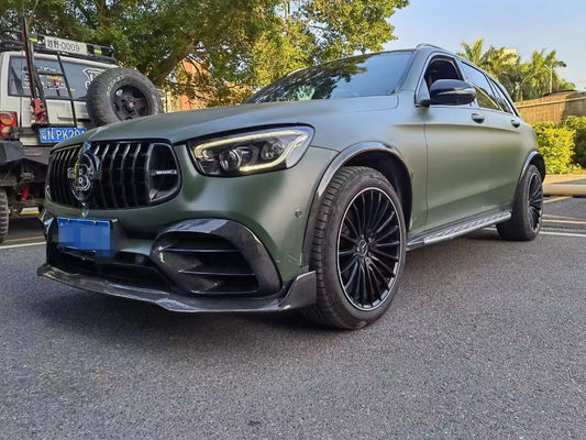 لشركة مرسيدس-بنز GLC63 مجموعة جسم ألياف الكربون GLC63 تحديث Bs النمط ألياف الكربون الجبهة شفتي موزع سبويلر مجموعة جسم