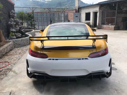 قطع غيار السيارات لميرسيدس-بنز AMG GT GTS GTC كيس الجسم AMG GT GTS تحديث أسلوب المهنية المقدمة والخلفية مضارب سبويلر كيس الجسم