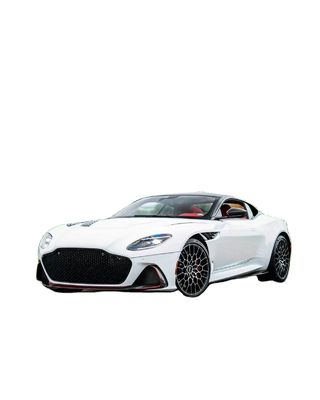 DBS استون مارتن كيت الجسم أبيض 770 نمط سبويلر الأمامي في سيارة ضخ الشفاه