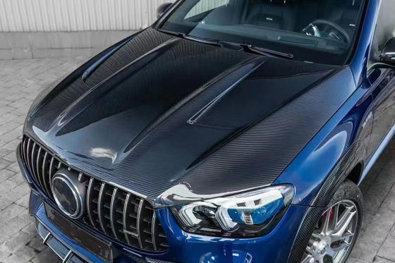 لـ مرسيدس-بنز GLE COUPE مجموعة جسم ألياف الكربون GLE COUPE تحديثات ألعاب الأزياء العالية ألياف الكربون أمام الشفاه Diffuser Widebody Kit
