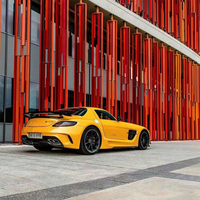 لمرسيدس SLS R197 كيت جسم الألياف الكربونية SLS الترقيات السلسلة السوداء