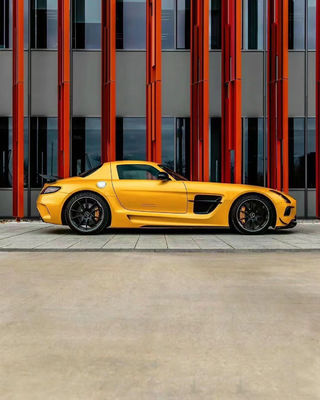 لمرسيدس SLS R197 كيت جسم الألياف الكربونية SLS الترقيات السلسلة السوداء