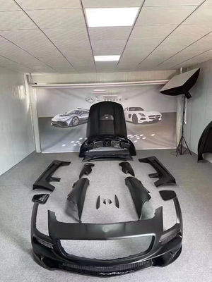 لمرسيدس SLS R197 كيت جسم الألياف الكربونية SLS الترقيات السلسلة السوداء