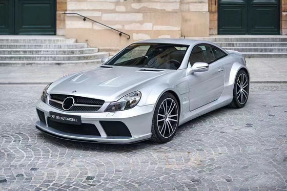 لمرسيديس SL R230 عريضة الجسم SL R230 تحديث BS Style أمامية و خلفية مضارب سبويلر عريضة الجسم