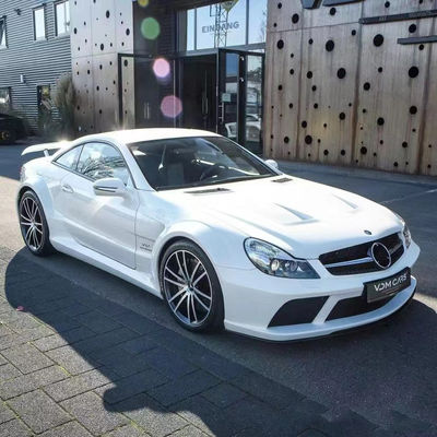 لمرسيديس SL R230 عريضة الجسم SL R230 تحديث BS Style أمامية و خلفية مضارب سبويلر عريضة الجسم