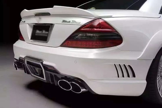 لمرسيديس SL R230 عريضة الجسم SL R230 تعديل أسلوب WD الأمامية والخلفية مضارب البومبر سبويلر عريضة الجسم