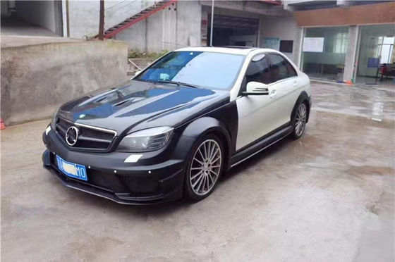 لـ مرسيدس W204 C63 كيت الجسم W204 سلسلة الأسود المتطورة