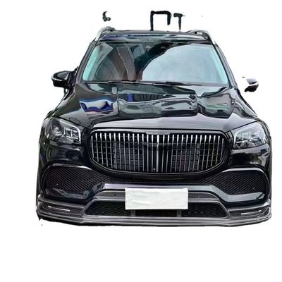 مايباخ GLS600 مرسيدس بنز كيس الجسم LD النمط السيارة الأمامية مضارب الشفاه كيت واسع الجسم