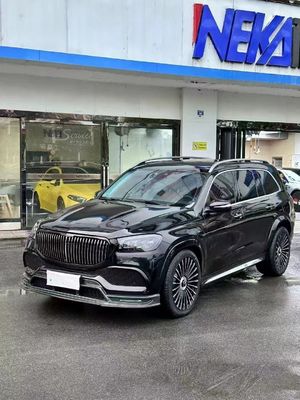 مايباخ GLS600 مرسيدس بنز كيس الجسم LD النمط السيارة الأمامية مضارب الشفاه كيت واسع الجسم