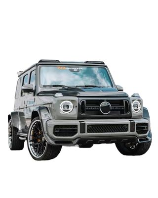G500 G63 مرسيدس سبرنتر كيت جسم VOS Style Diy أمام شفة سبويلر قوس عجلة