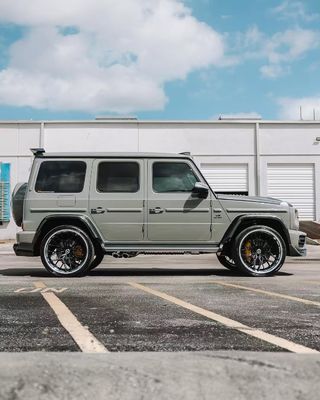 G500 G63 مرسيدس سبرنتر كيت جسم VOS Style Diy أمام شفة سبويلر قوس عجلة