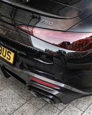 SL63 مرسيدس بنز SL كيت جسم 2015 - 2016 BS Style Hood Spoiler Front Lip Diffuser