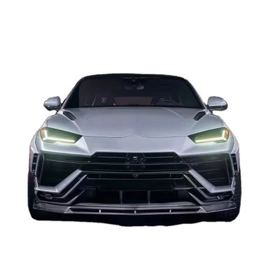 URUS مجموعة الكربون للجسم Vors Style كربون الألياف الأمامية ليب Diffuser Spoiler Widebody Kit